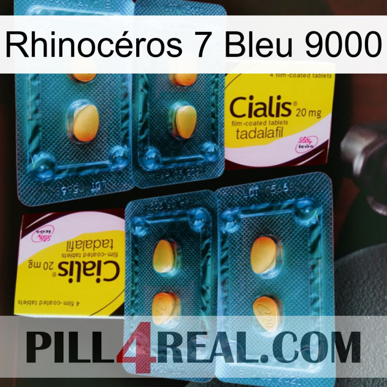 Rhinocéros 7 Bleu 9000 cialis5